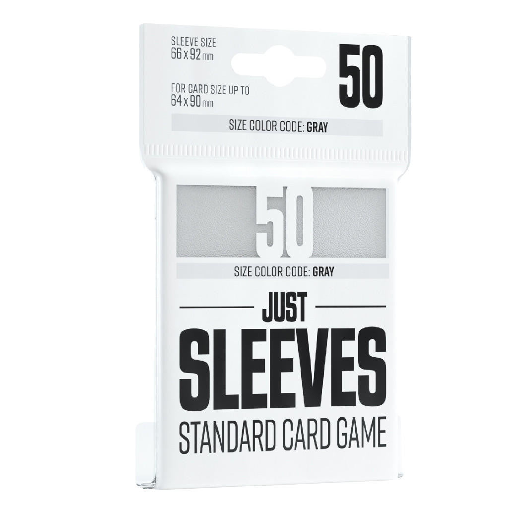 Gamegenic Just Sleeves: Standard Card Game White (50)